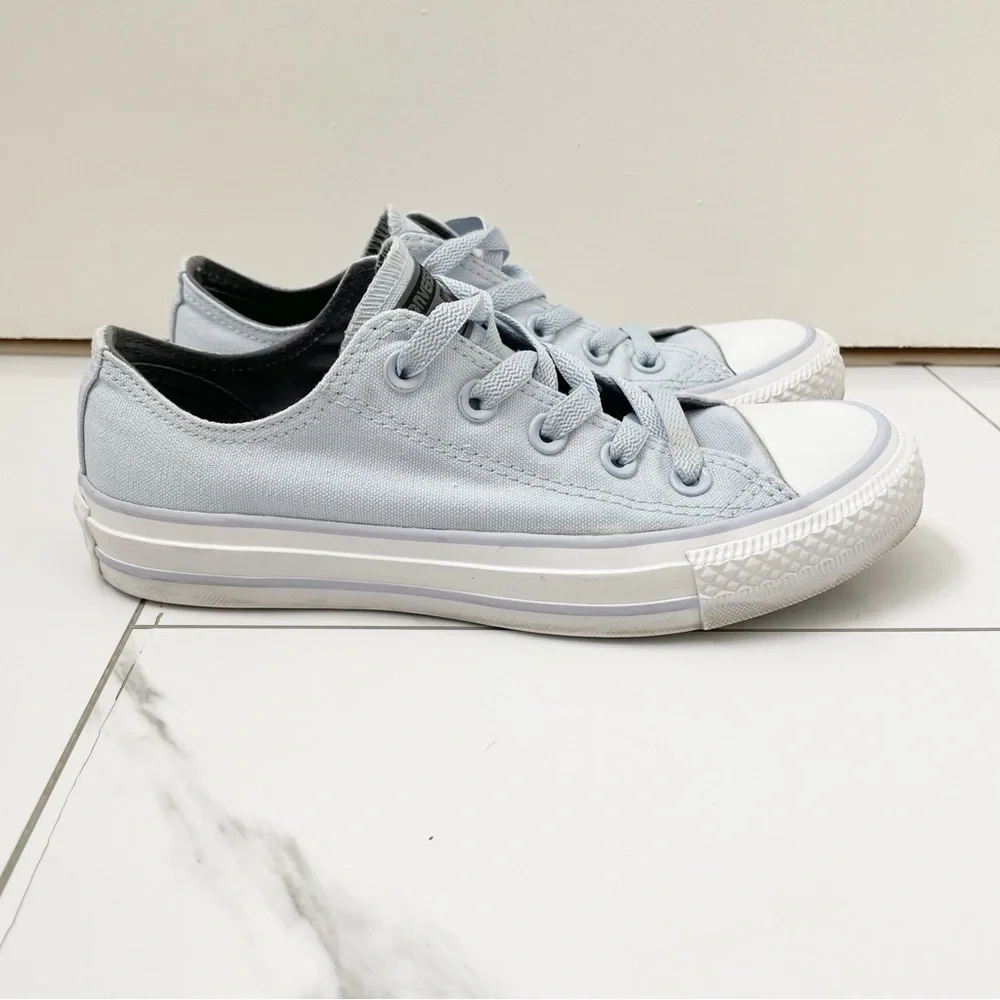 Converse All Star Chuck Taylor Periwinkle Light Blue Lace Up Casual Sneakers